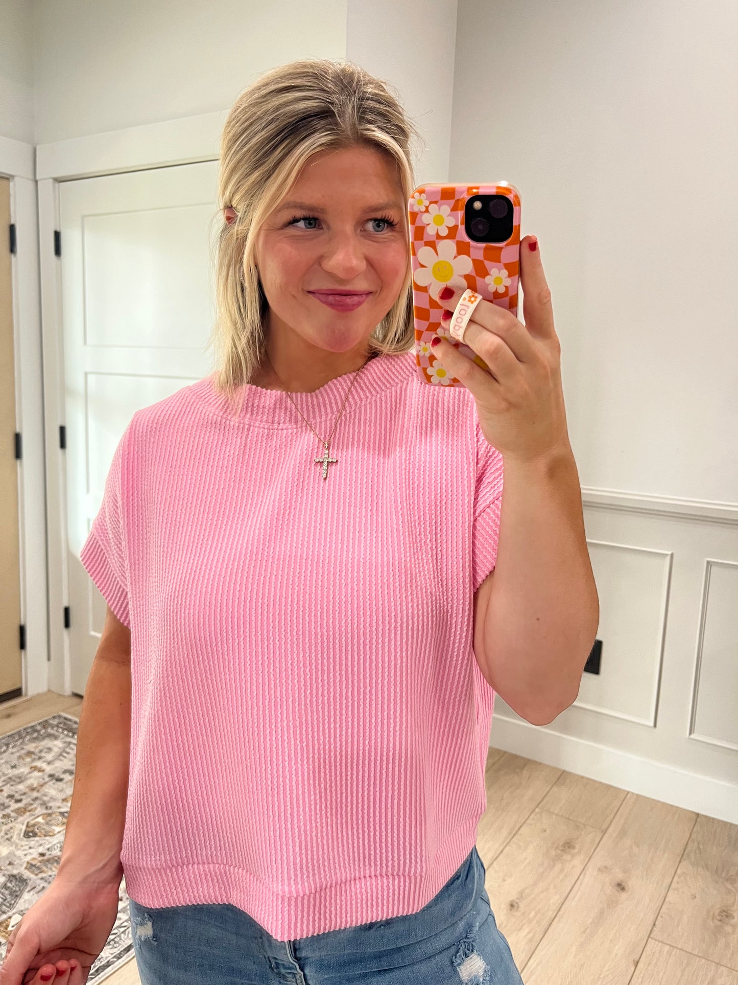 Autumn Muse Rib - Pink