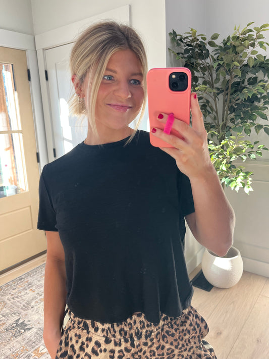 Sloane Tee - Black