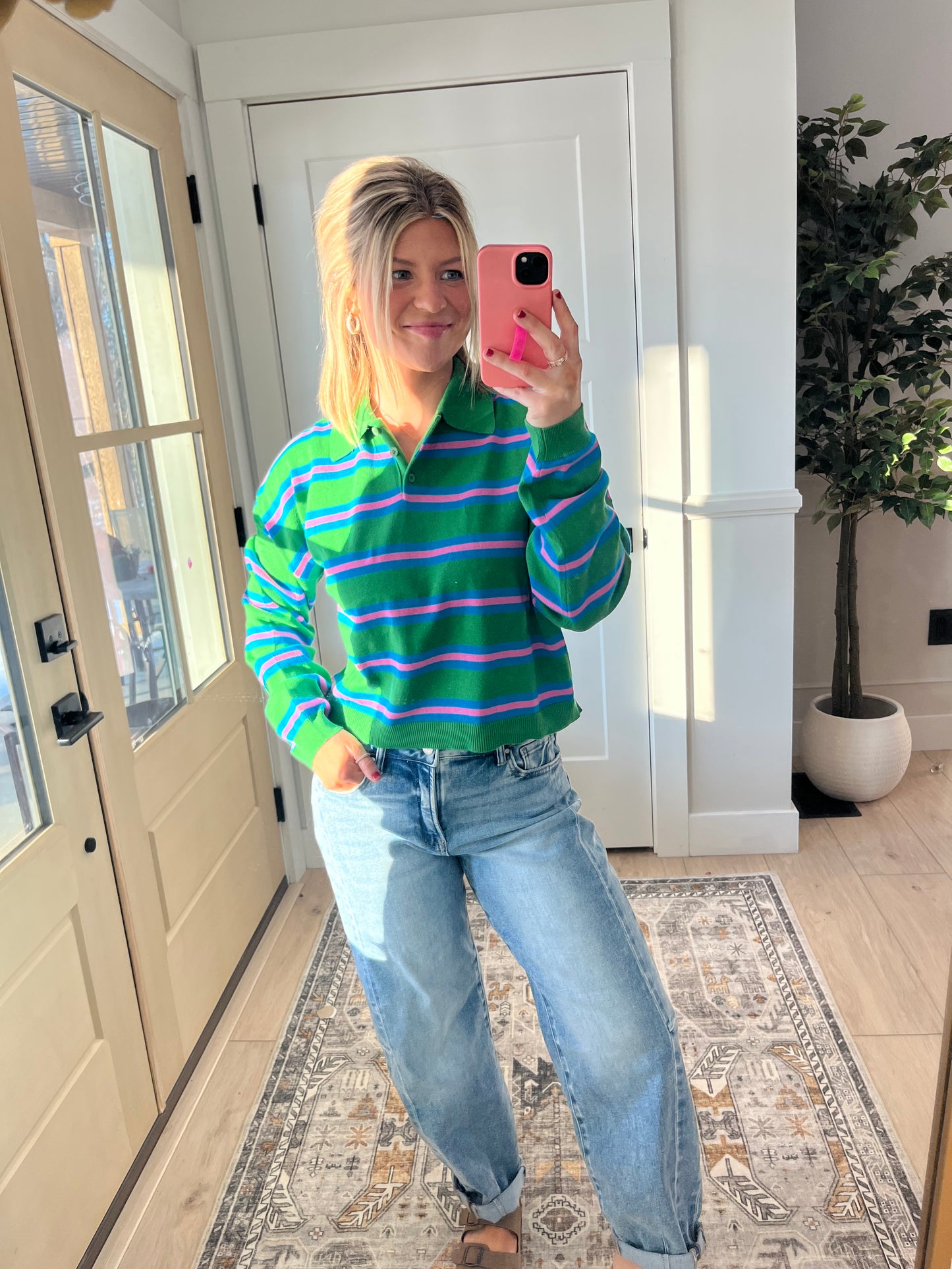 Callie Striped Top