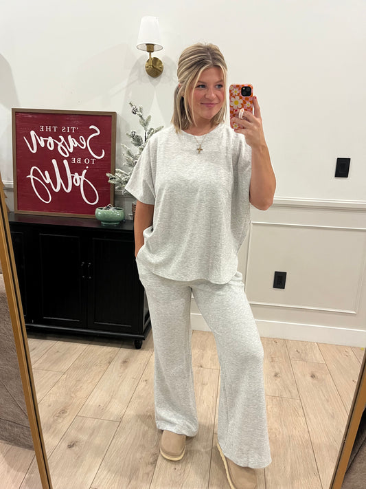 Scuba Set - Heather Grey