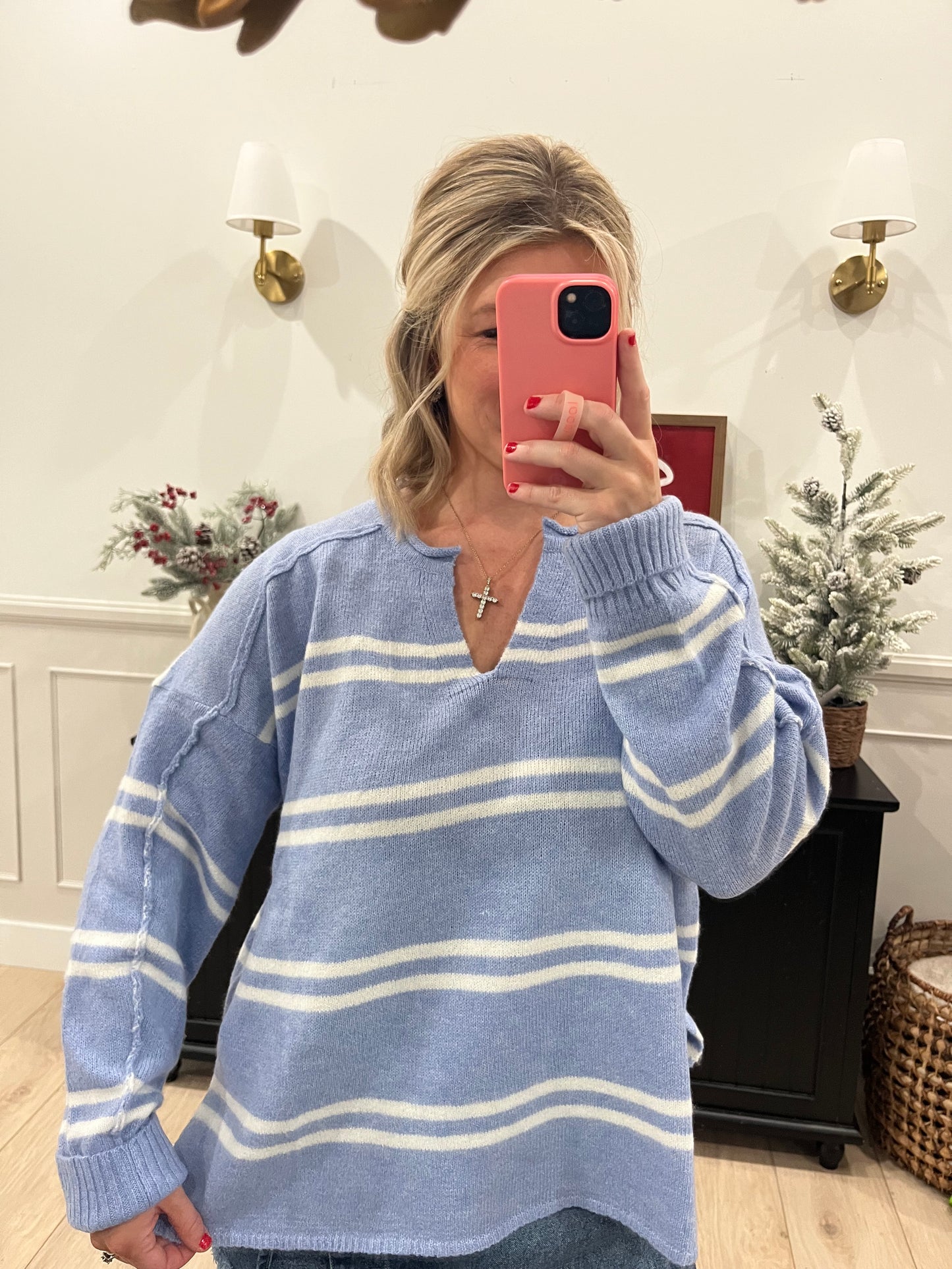 Blue Skies Sweater