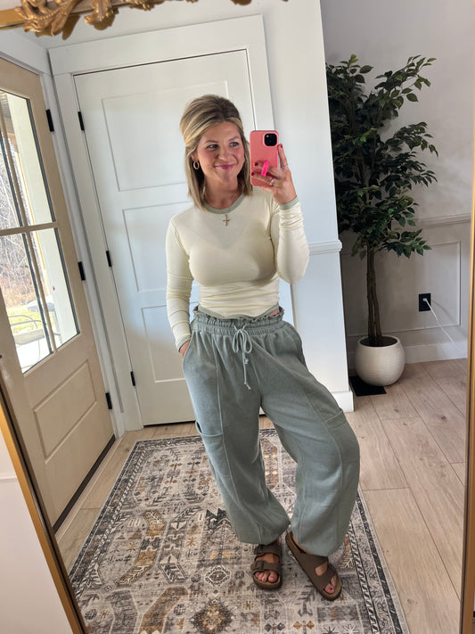 Dallas Joggers - Sage