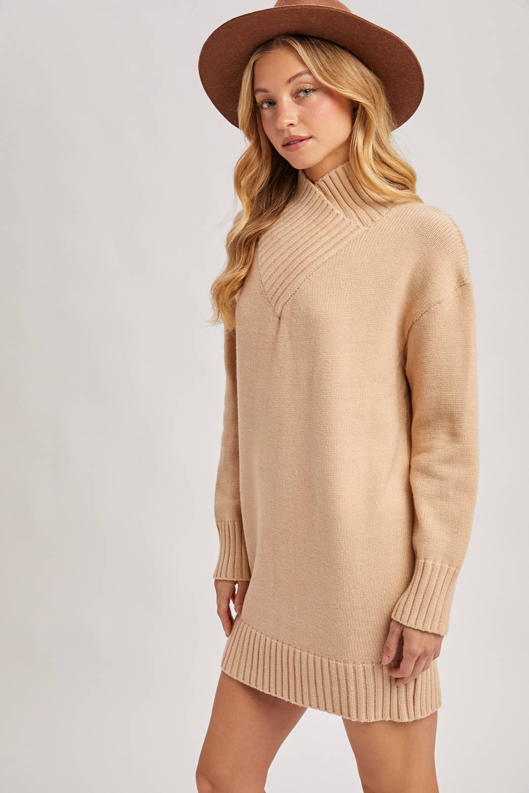 Burgundy Bliss Sweater Dress